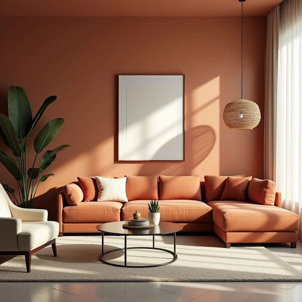 Terra Cotta Living Room 11
