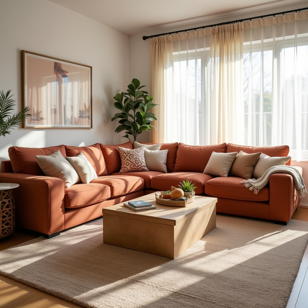Terra Cotta Living Room 16
