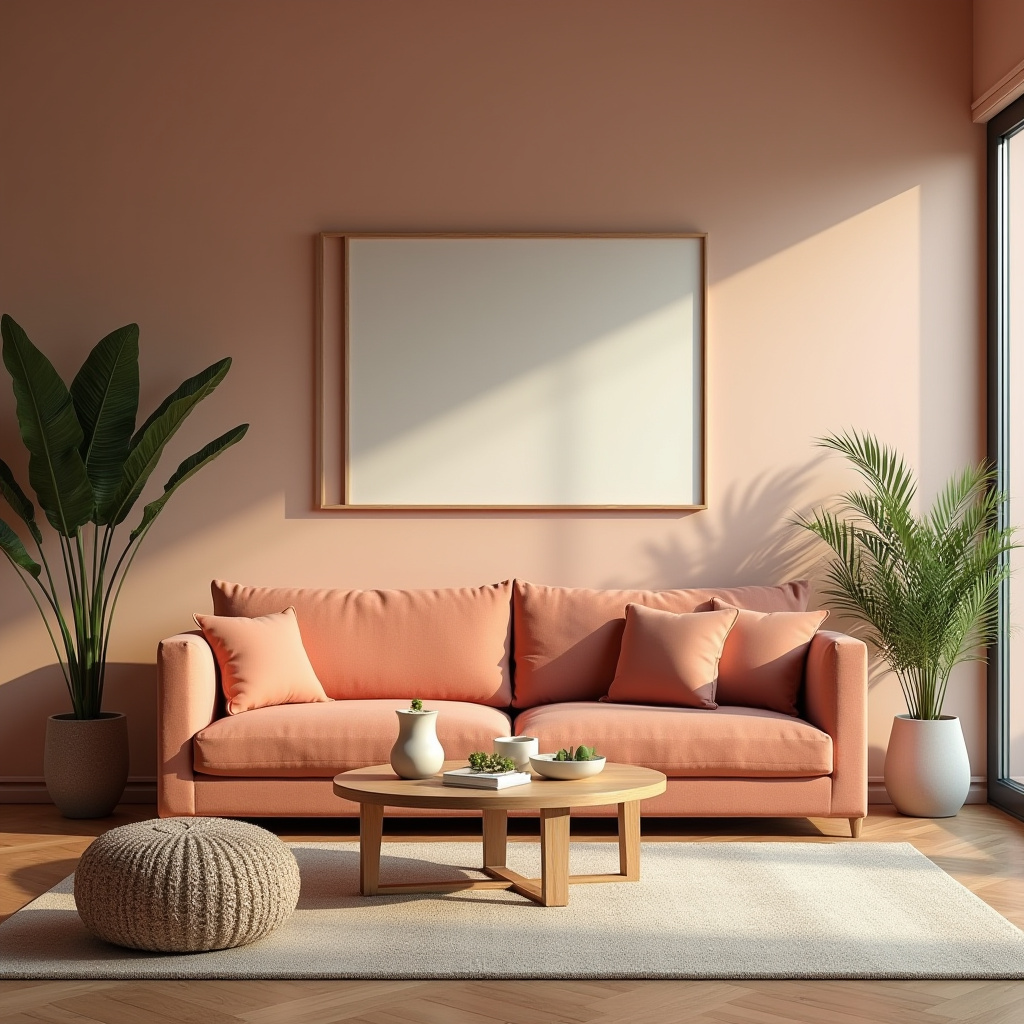 Terra Cotta Living Room 17