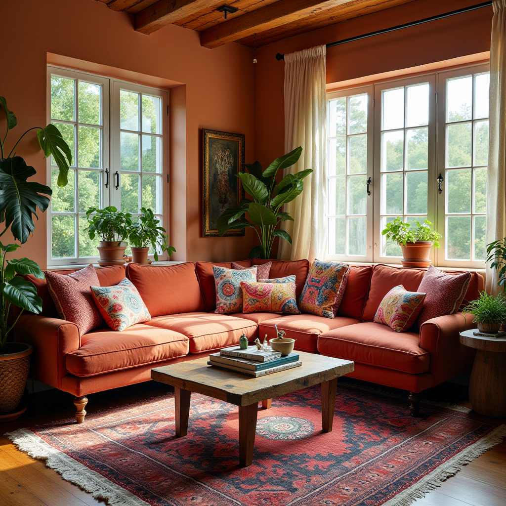 Terra Cotta Living Room 18