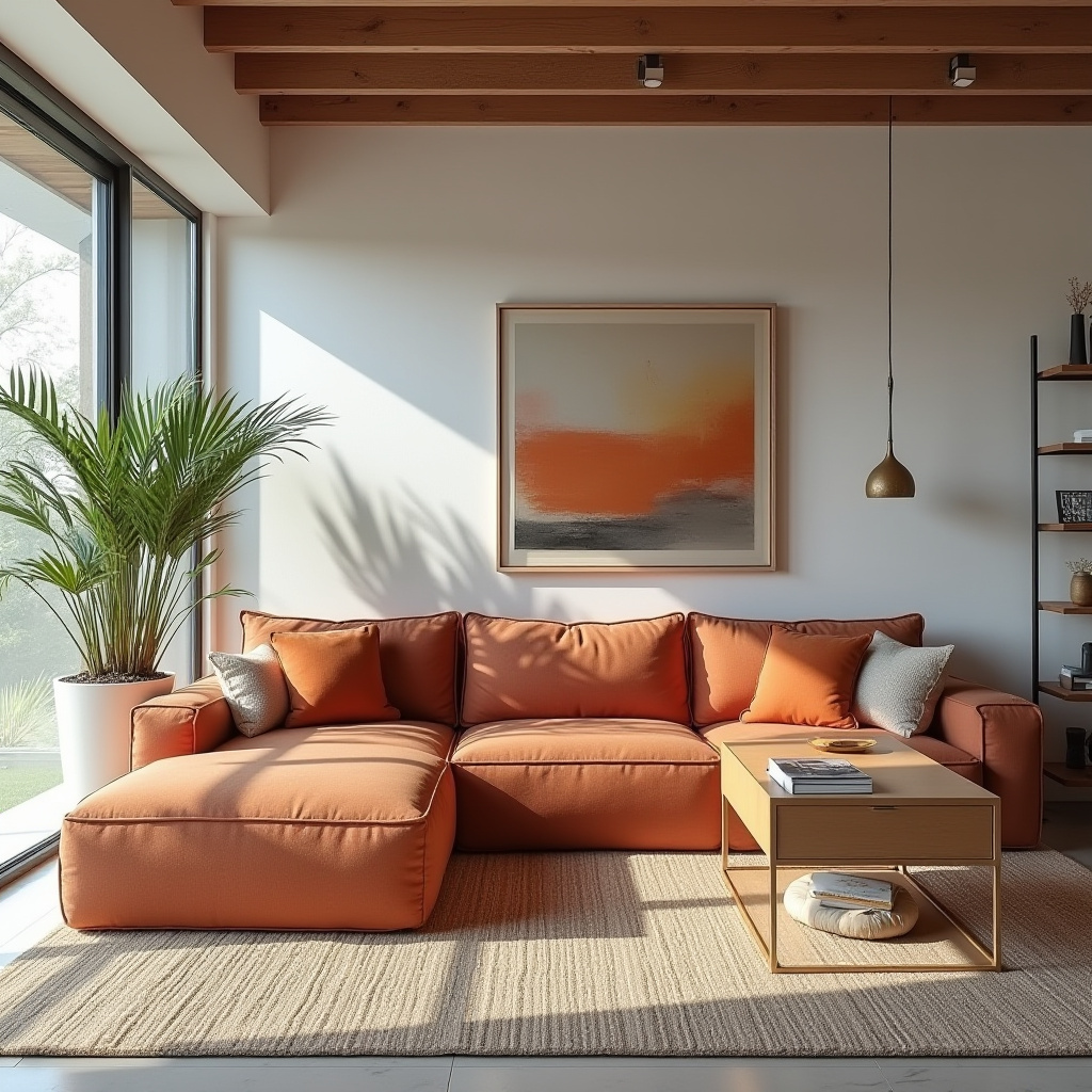 Terra Cotta Living Room 27