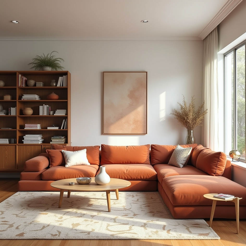 Terra Cotta Living Room 8