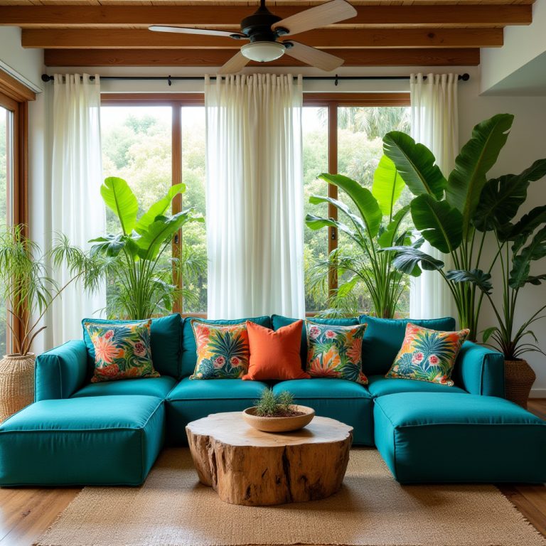Tropical Living Room 1