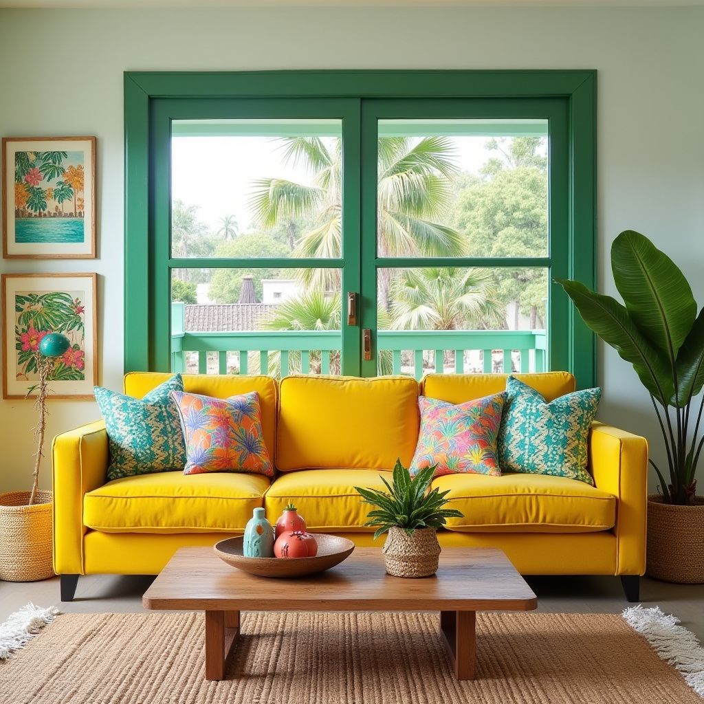 Tropical Living Room 12