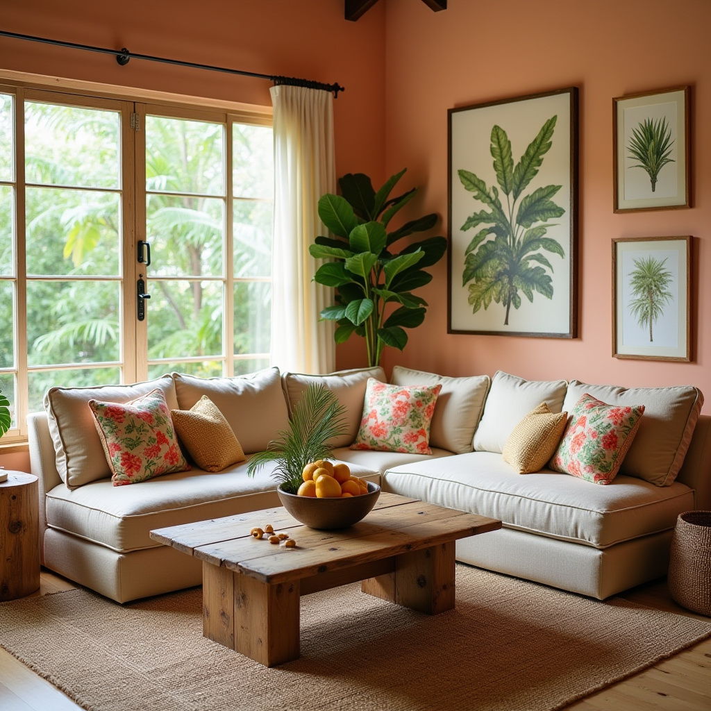 Tropical Living Room 15