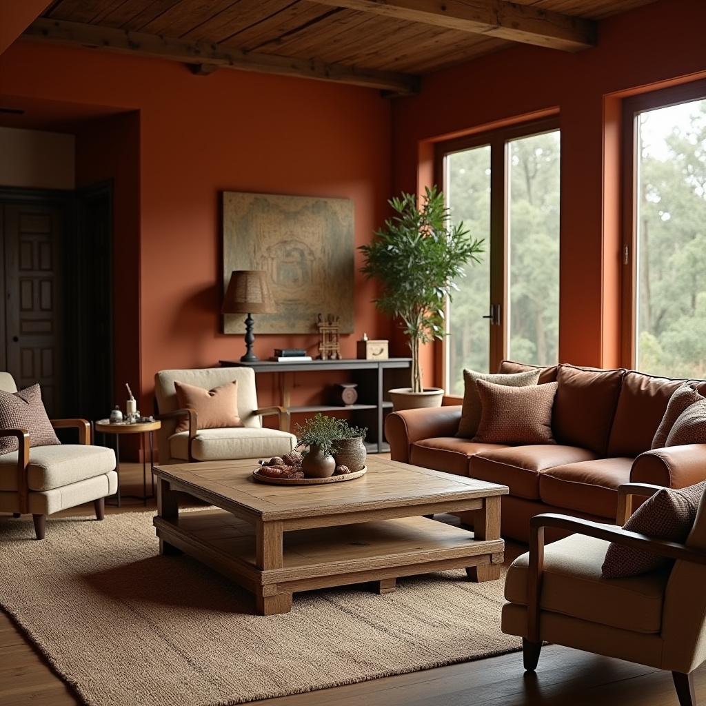 Warm Living Room Colors 7