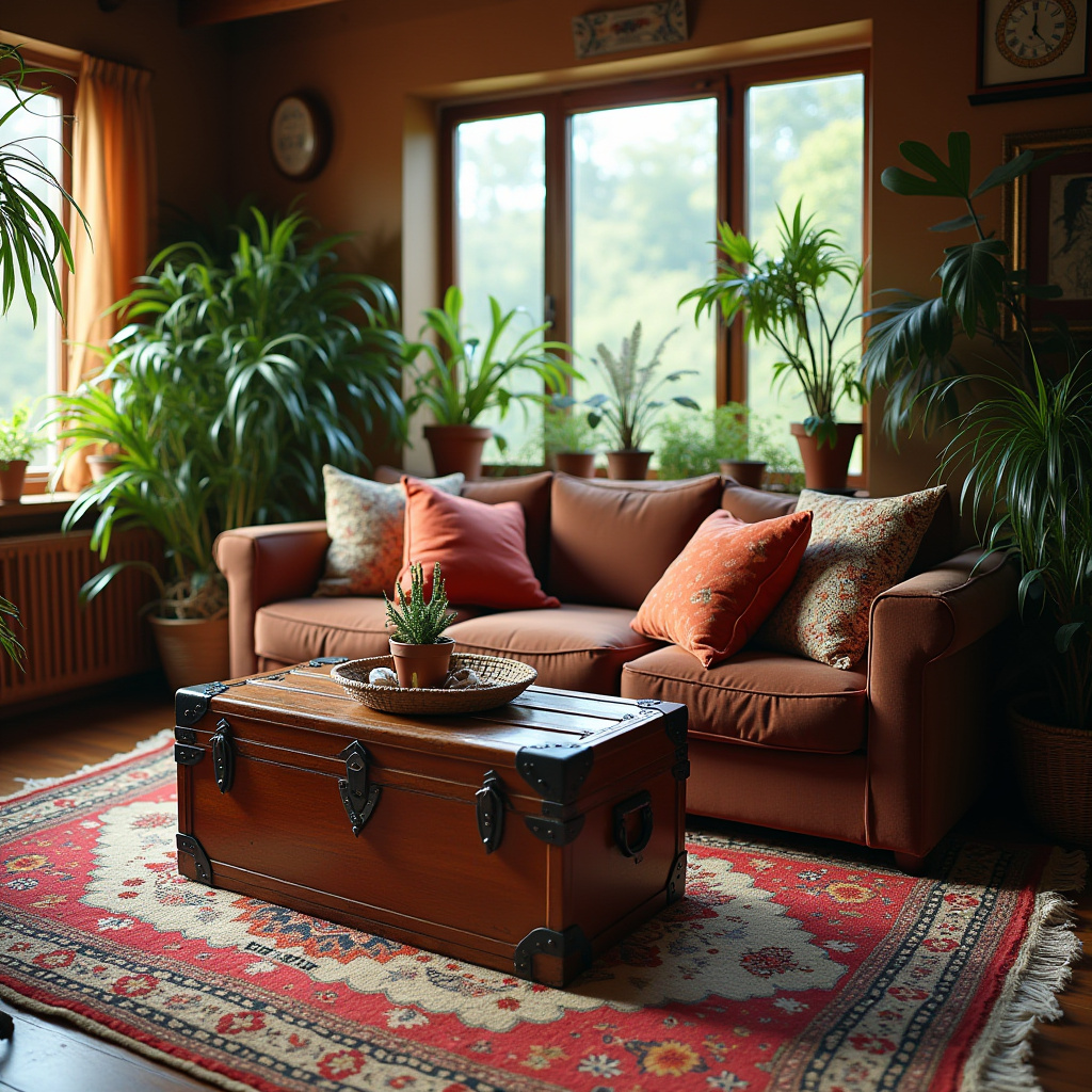 Warm Living Room Ideas 13