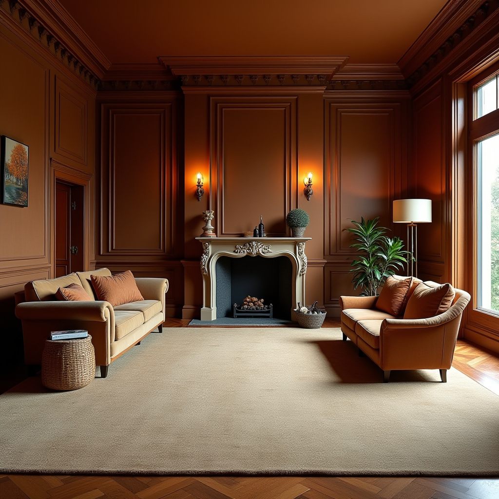 Warm Living Room Ideas 16
