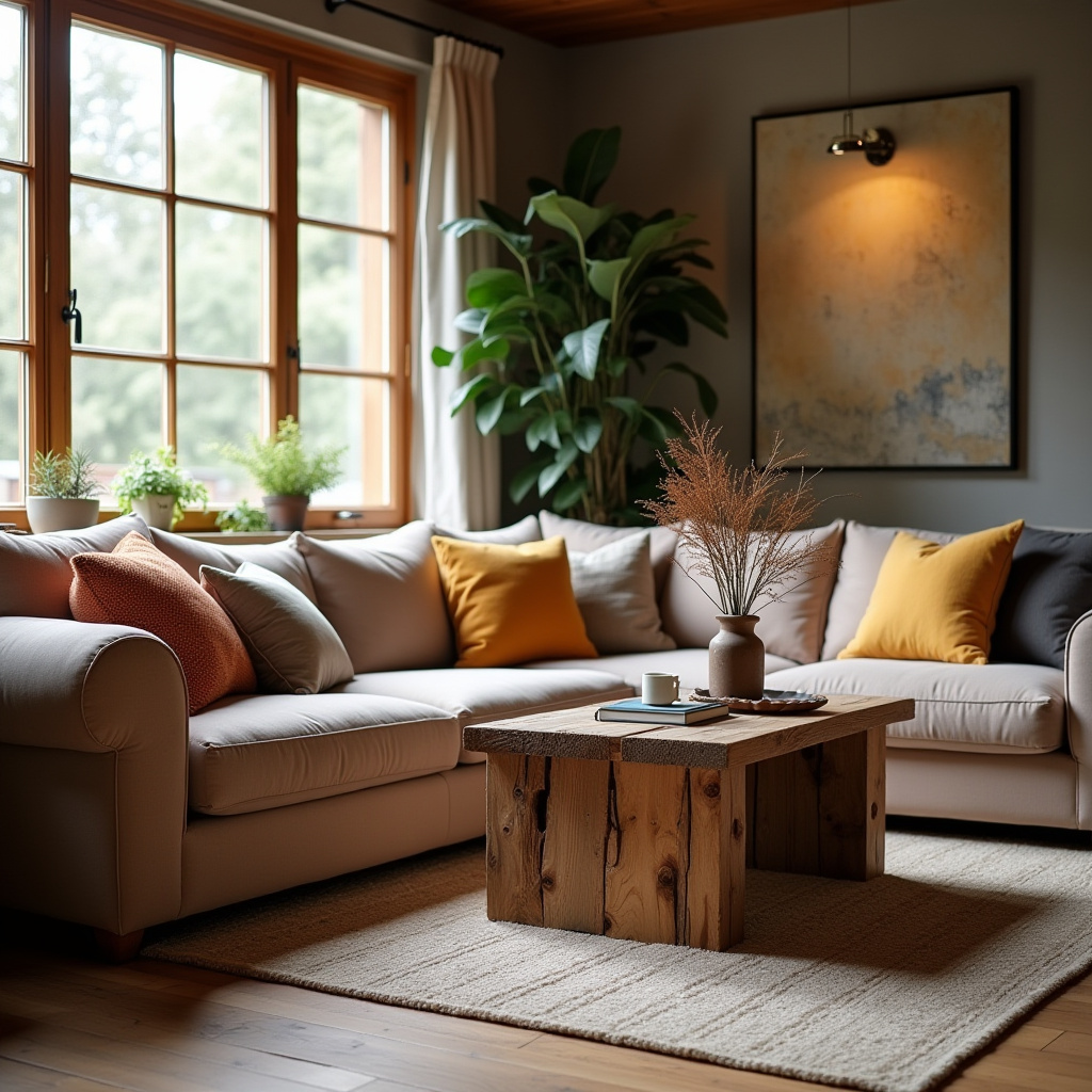 Warm Living Room Ideas 19