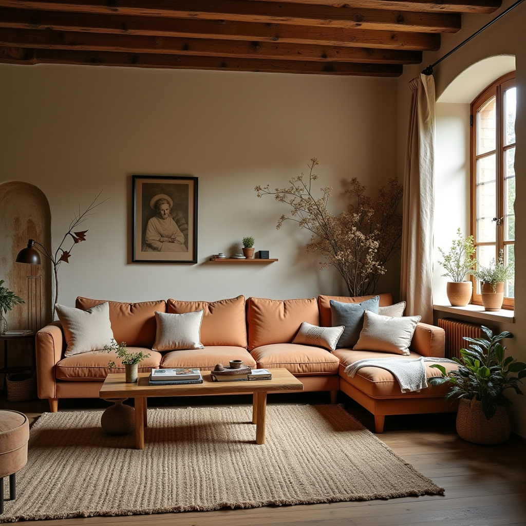 Warm Living Room Ideas 24