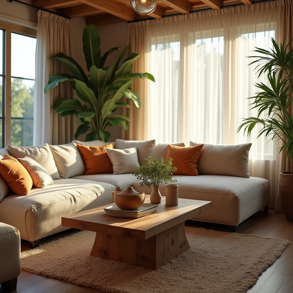 Warm Living Room Ideas 29