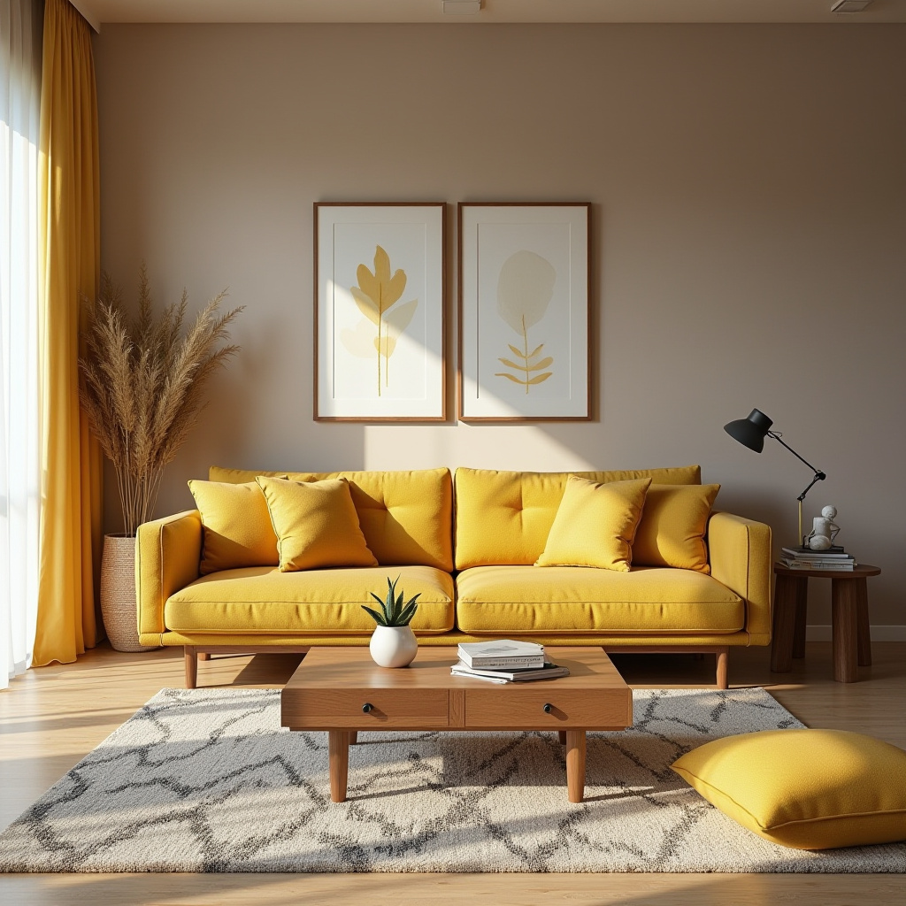 Warm Living Room Ideas 9