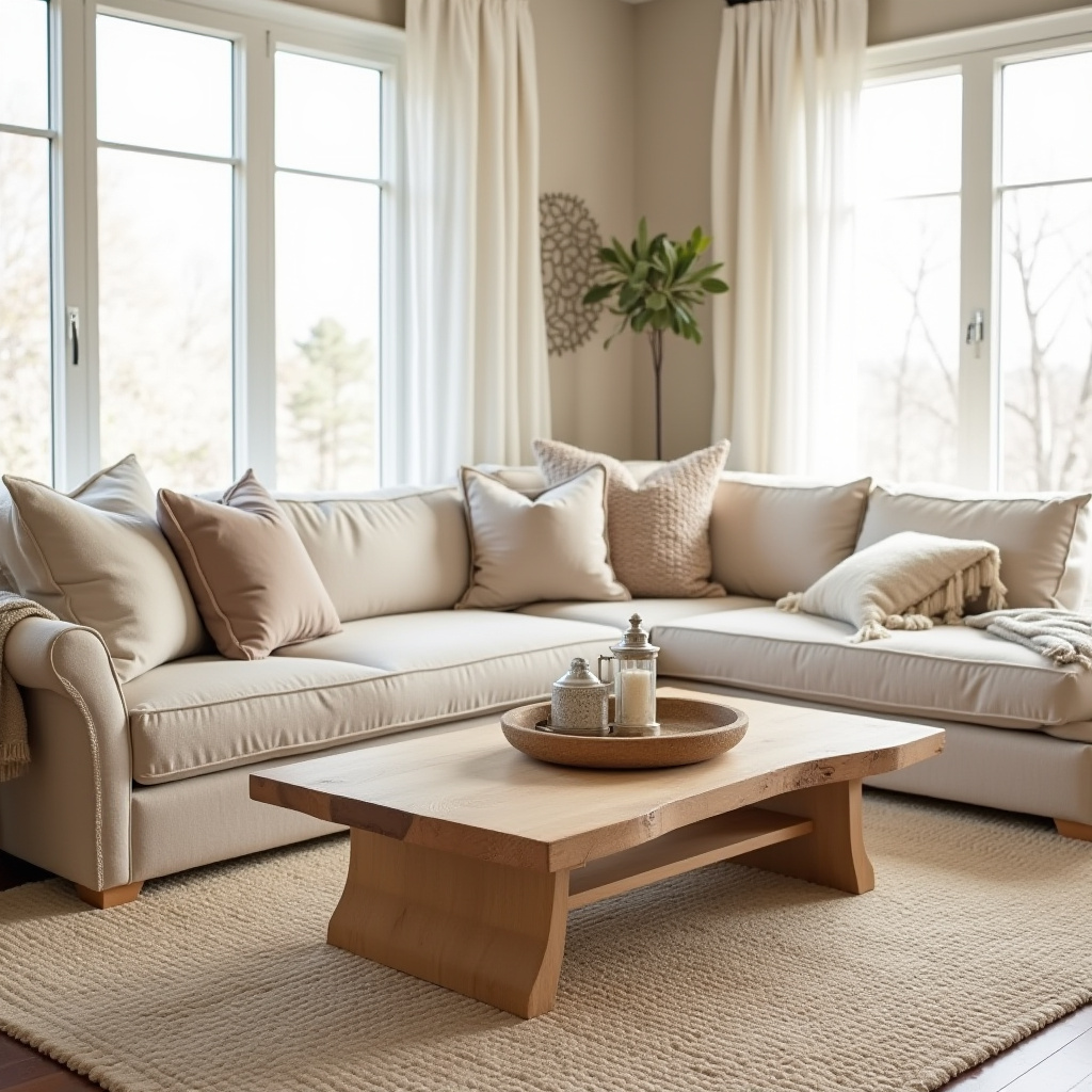 Warm Neutral Living Room 1