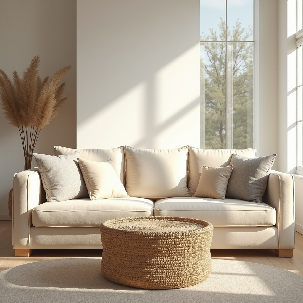 Warm Neutral Living Room 21