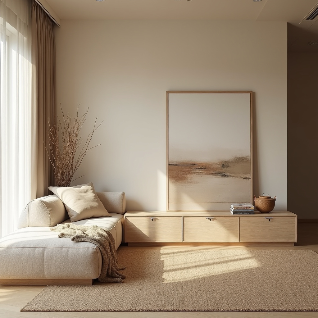 Warm Neutral Living Room 3