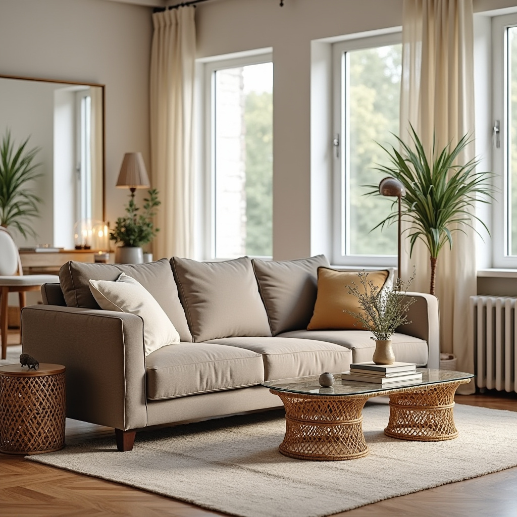 Warm Neutral Living Room 4