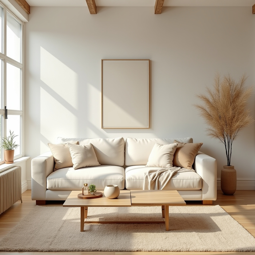 Warm Neutral Living Room 7