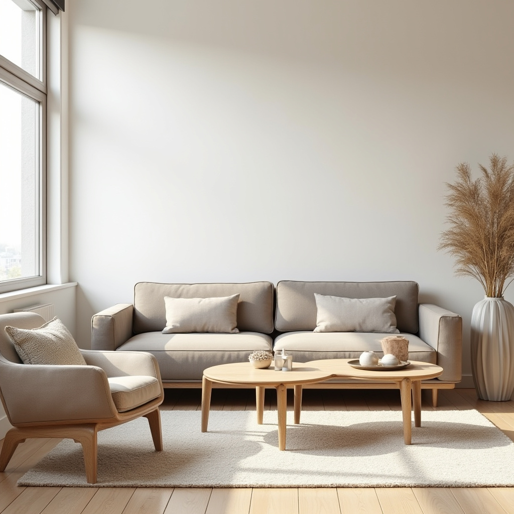 Warm Neutral Living Room 9