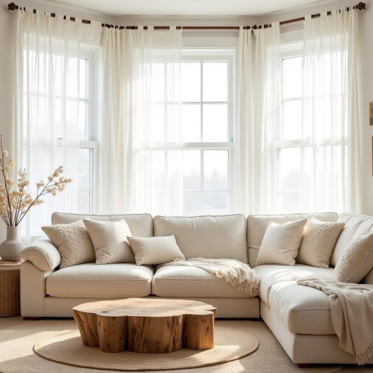 Warm White Living Room 1