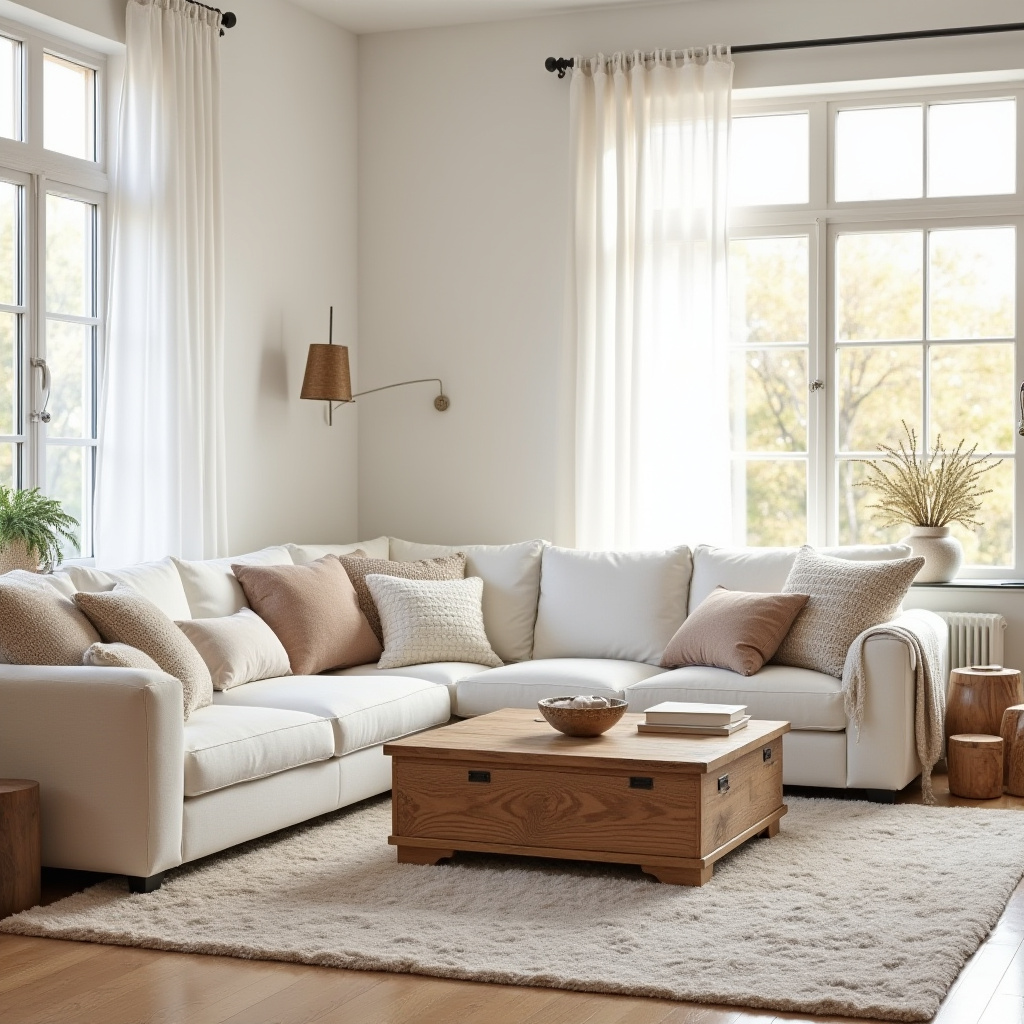 Warm White Living Room 24