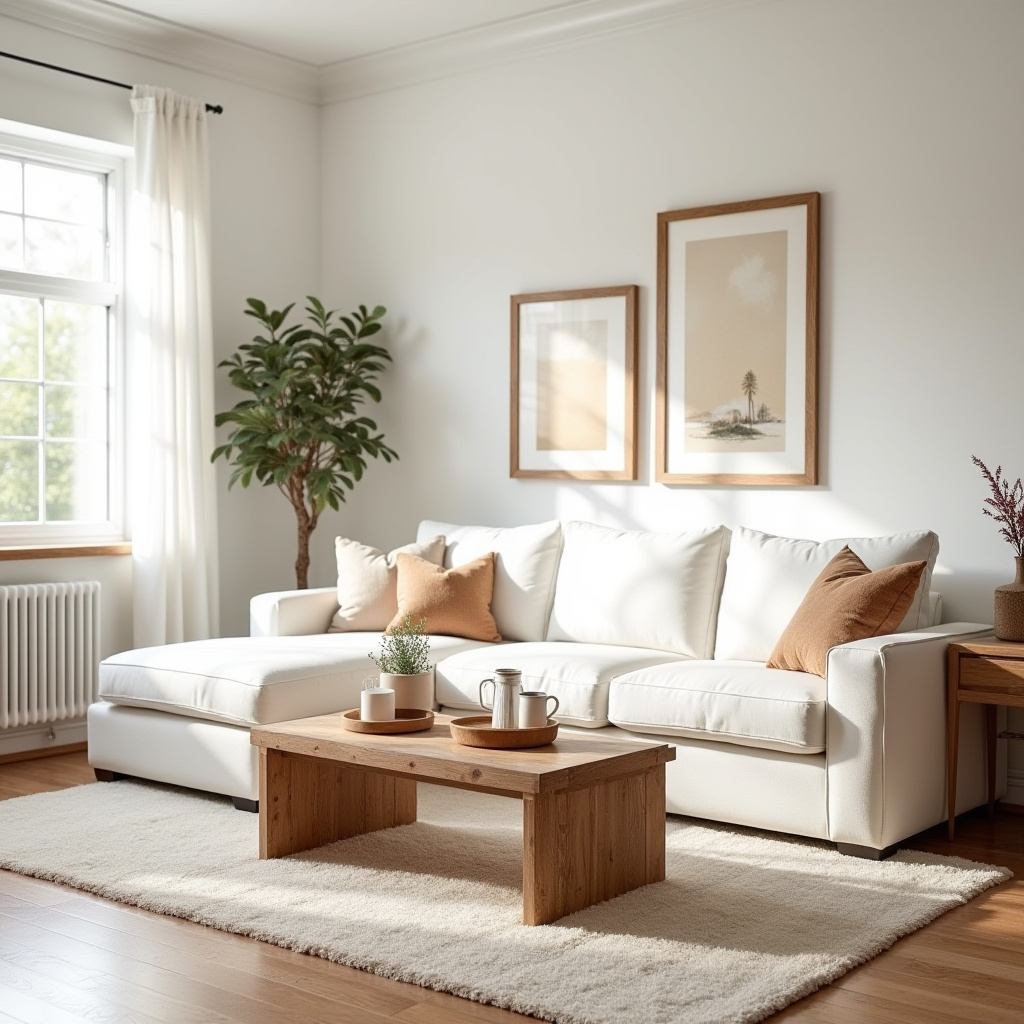 Warm White Living Room 27