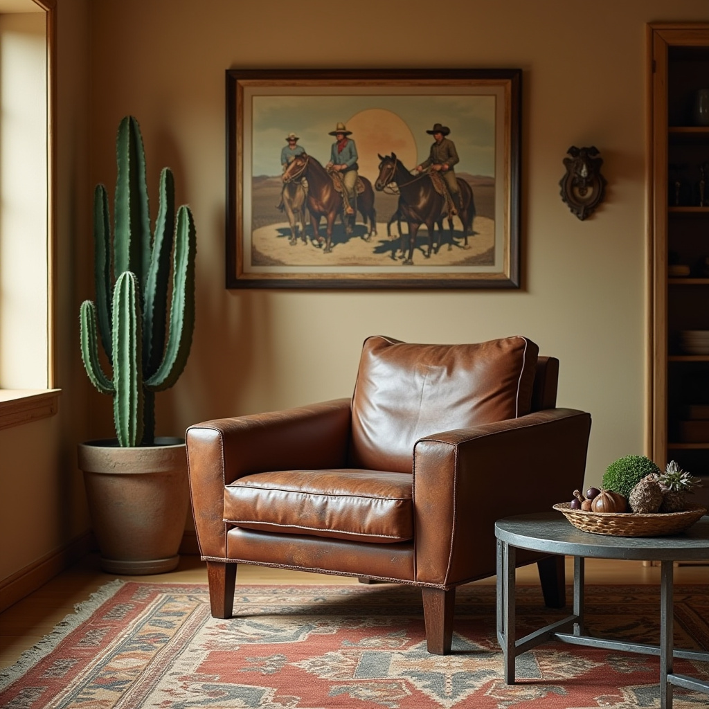 Western Living Room Decor 2