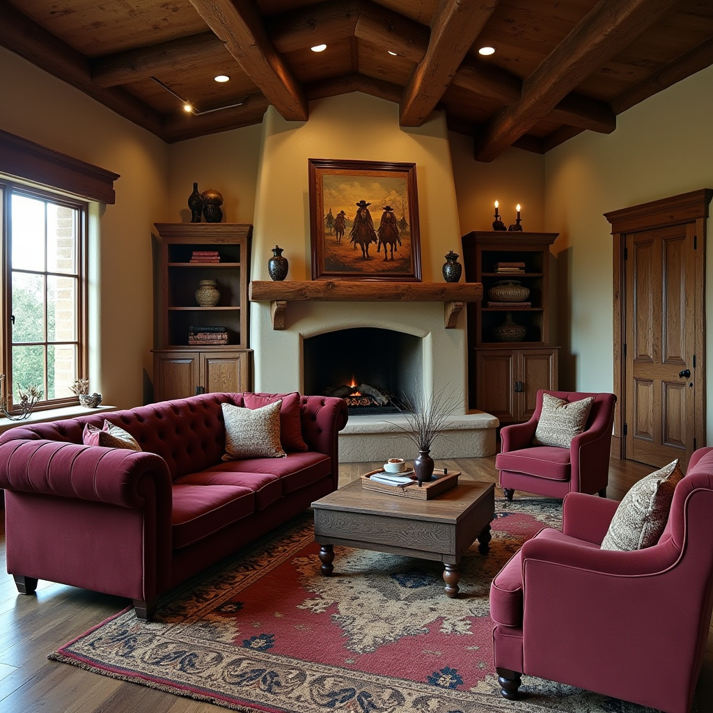 Western Living Room Decor 9