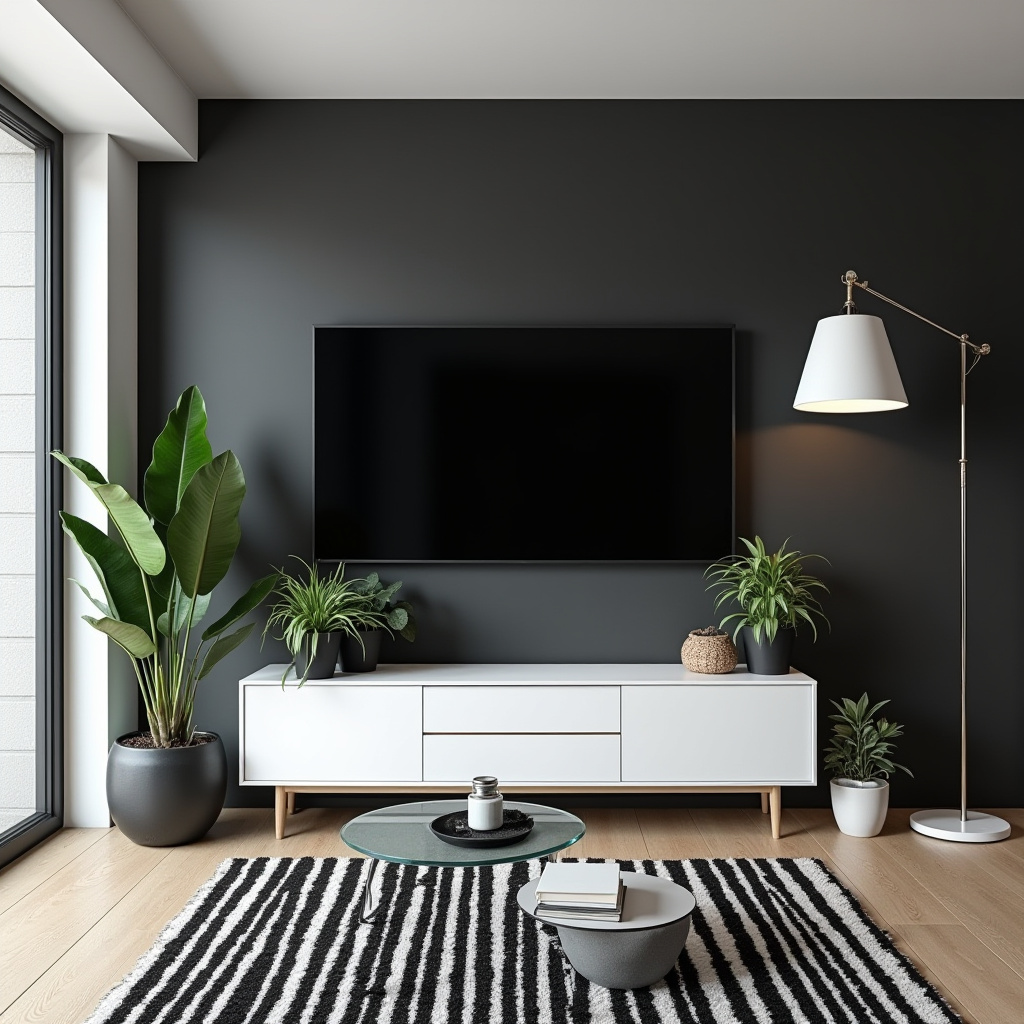 White And Black Living Room Ideas 2