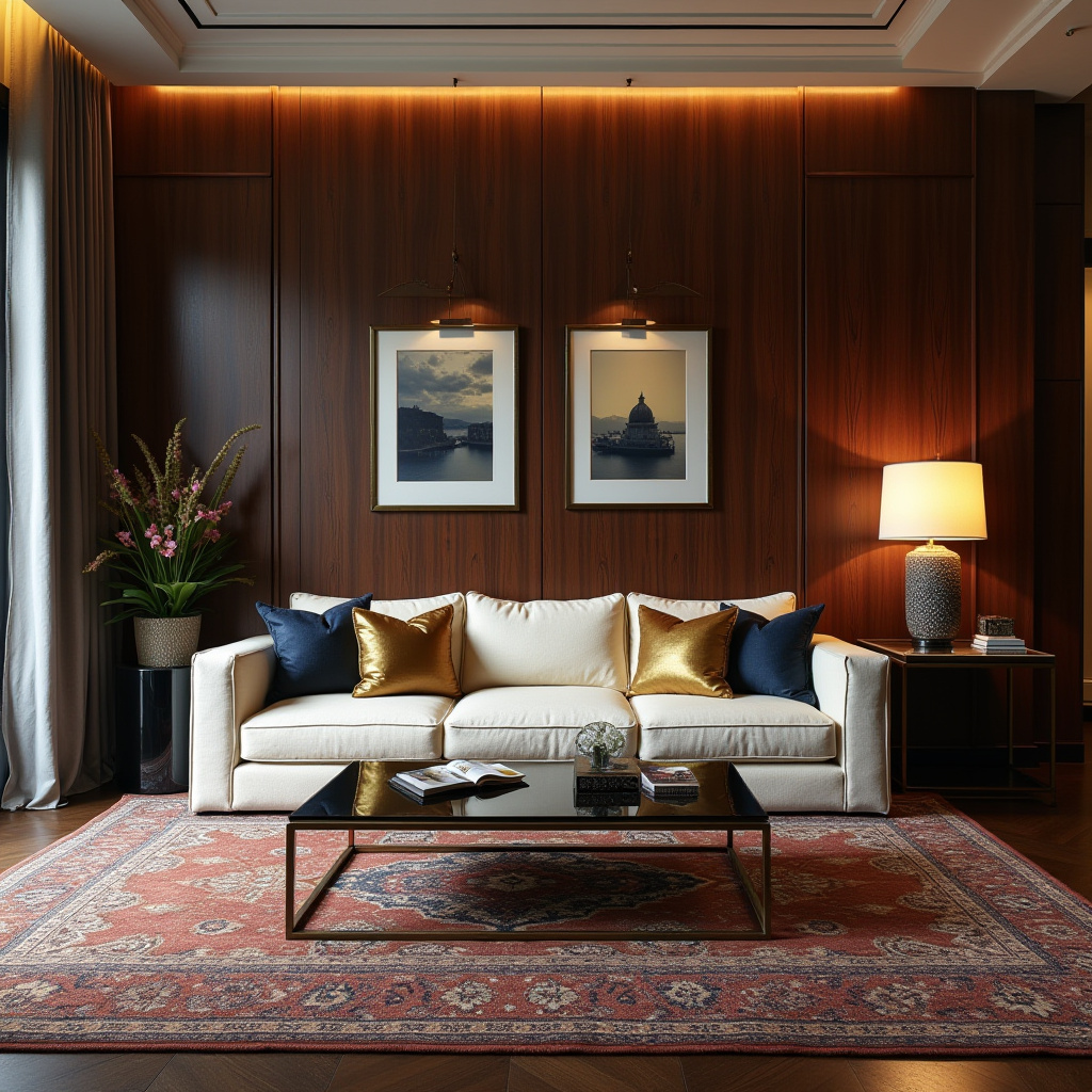 Wood Accent Wall Living Room 10