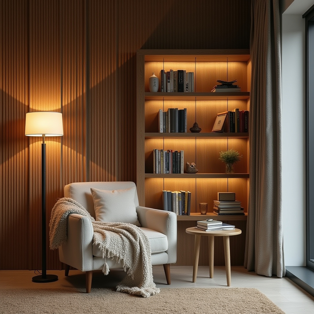 Wood Accent Wall Living Room 12