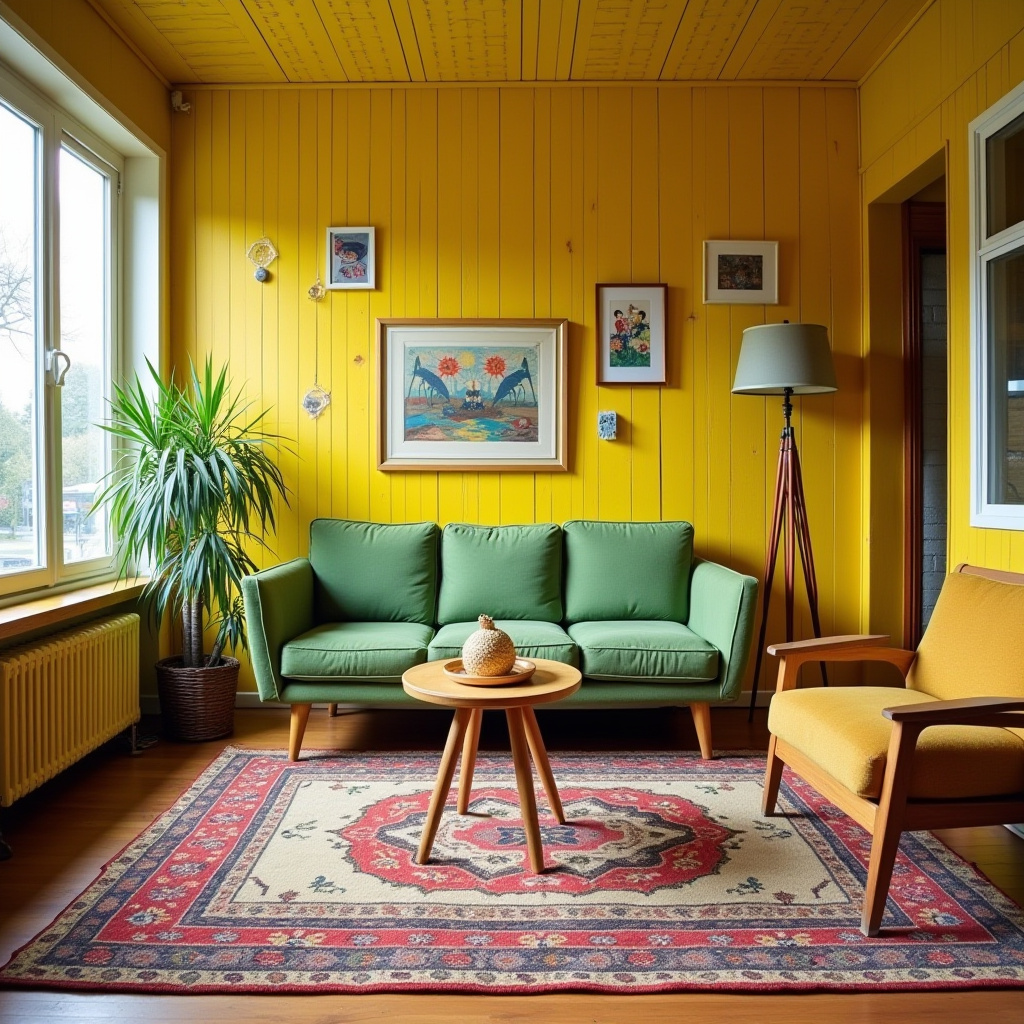 Wood Accent Wall Living Room 15