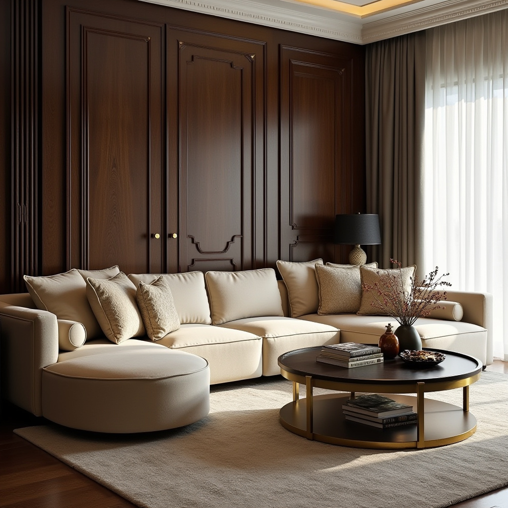Wood Accent Wall Living Room 16