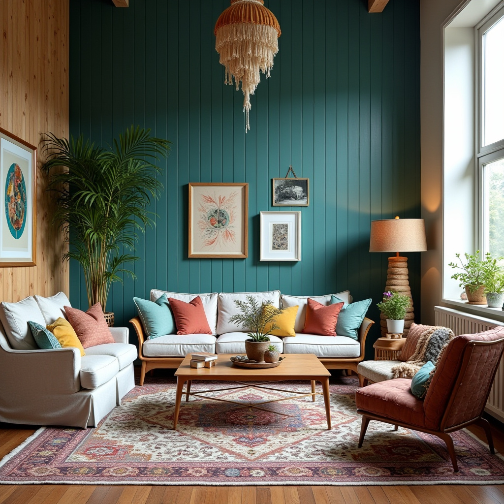Wood Accent Wall Living Room 4