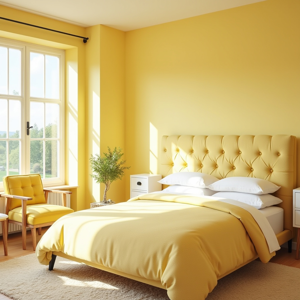 Yellow Bedroom Ideas 1
