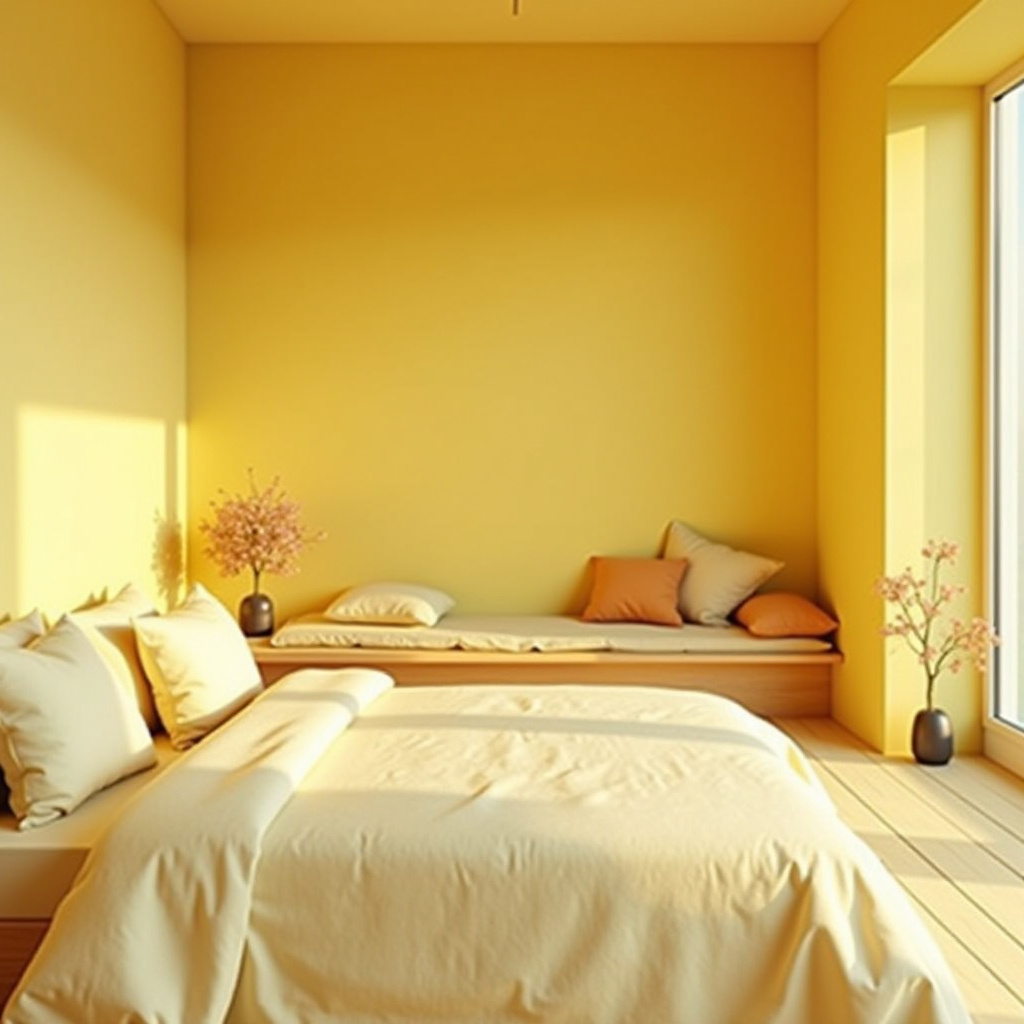 Yellow Bedroom Ideas 18