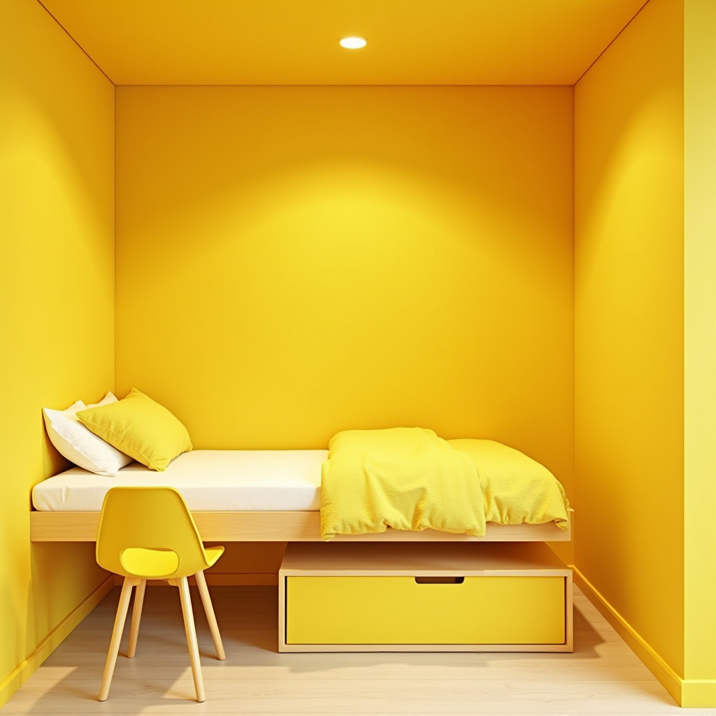 Yellow Bedroom Ideas 20