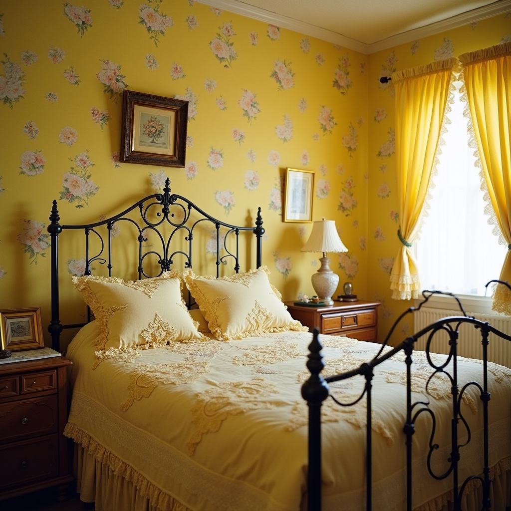 Yellow Bedroom Ideas 22