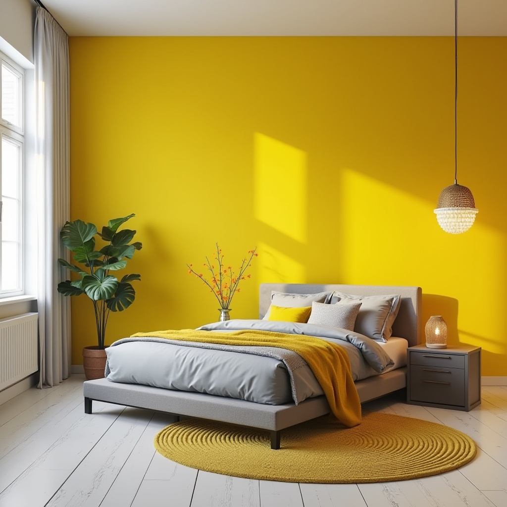 Yellow Bedroom Ideas 27