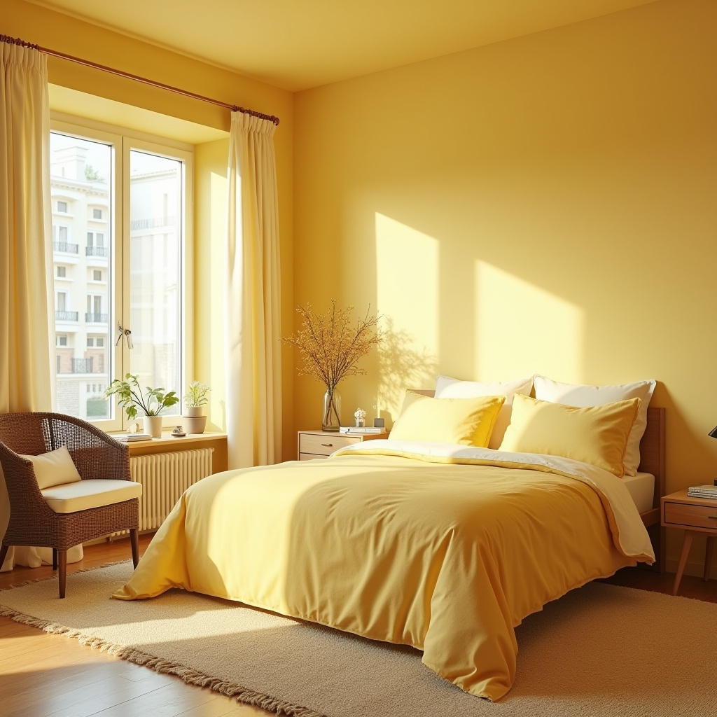 Yellow Bedroom Ideas 28
