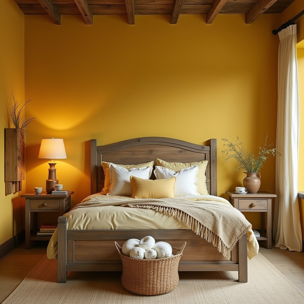 Yellow Bedroom Ideas 7