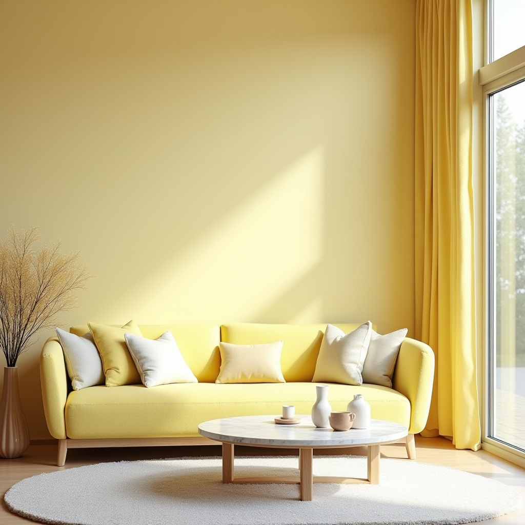 Yellow Living Room 13