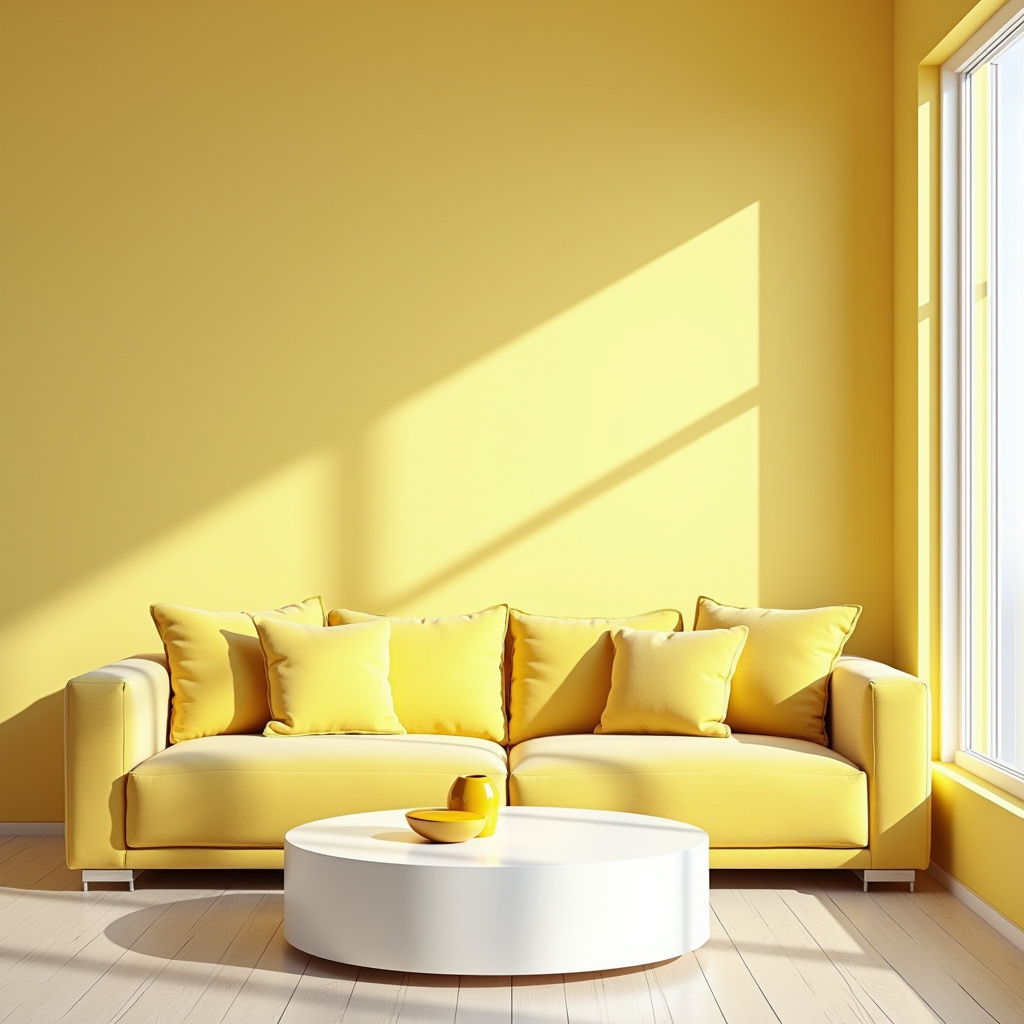 Yellow Living Room 22