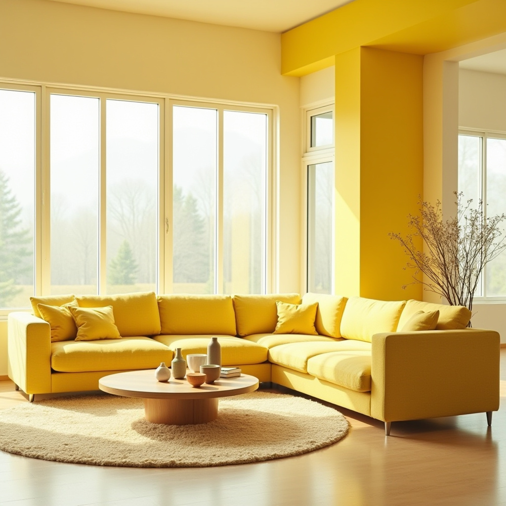 Yellow Living Room 27