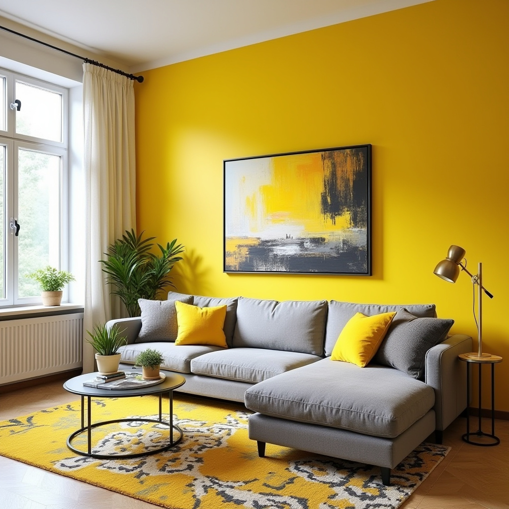 Yellow Living Room 3